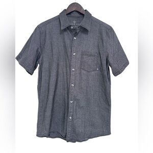Free Fly Black Performance Bamboo Black Button Down Shirt